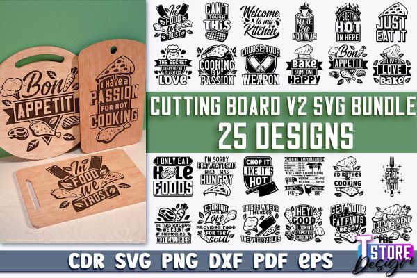 Cutting Board SVG | Kitchen Quotes SVG | Home Design | SVG File v.2 Online now