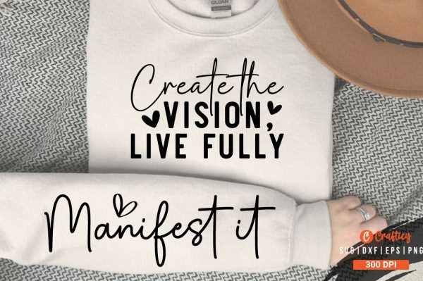 Create the Vision live fully SVG Sleeve Design Online now