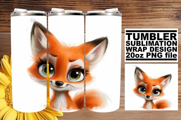 Lovely Animal Sublimation Tumbler Wrap For Cheap