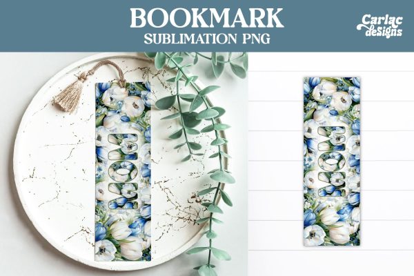 Flowers Bookmark, Printable Bookmark For Discount