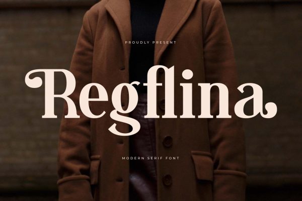 Regflina - Modern Serif Font Cheap