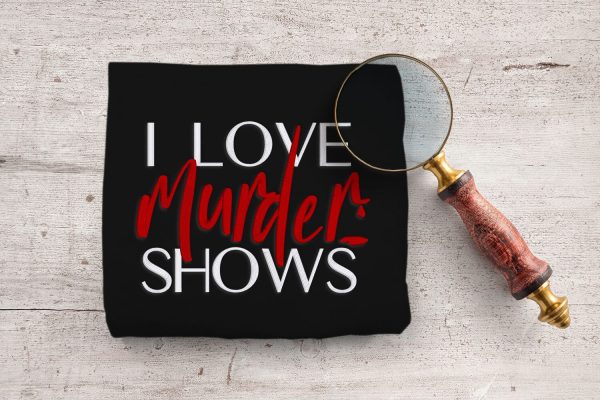I Love Murder Shows Embroidery Online