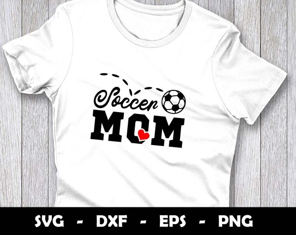 Soccer Mom SVG Cut File, Soccer Mom SVG Design Sale