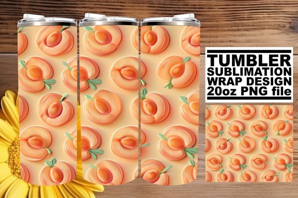 Cheerful Spring Fruits Sublimation Design For Discount
