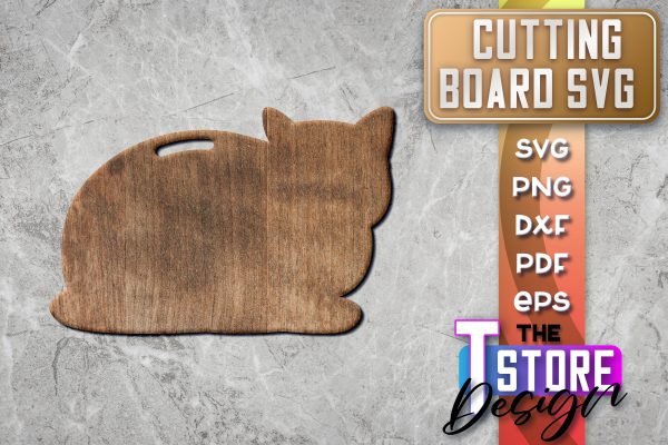 Cutting Board Laser Cut | Kitchen SVG | Home Design | CNC File Online