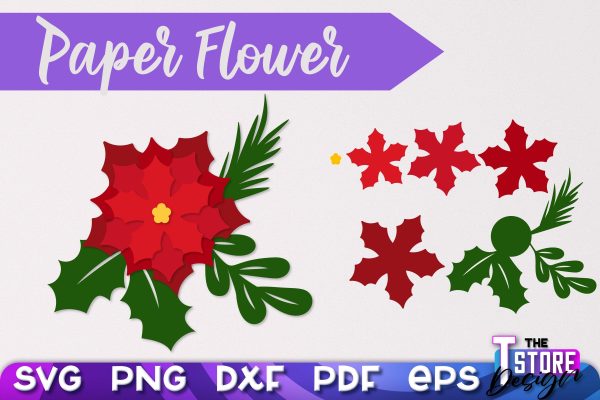 Paper Flower SVG Design | Flower SVG Design | Mother’s Day Gift Online now