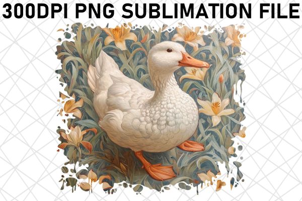 Charming Animal & Flower Pattern Design For Sale