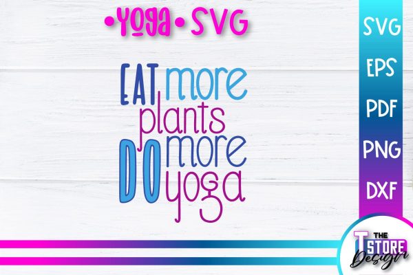 Yoga Quotes SVG Design | Sport SVG | Meditation Quotes | SVG File v.1 Online Sale