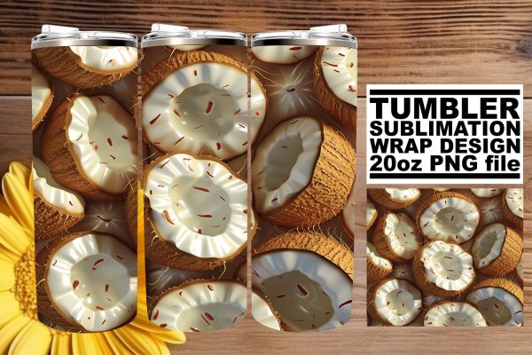 Colorful Fruit Print Tumbler Wrap, Spring Sublimation Artwork For Cheap