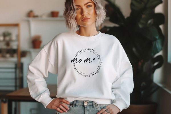Mom Is Strong Svg File, Happy Mothers Day Svg, Mom tshirt svg, Mom Svg, Super Mom Svg, Gift For Mom, Best Mom Ever Svg, Love You Mom Svg Online now - Image 3