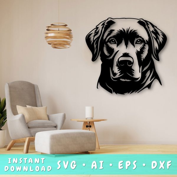Chesapeake Bay Retriever Laser SVG Cut File, Chesapeake Bay Retriever Glowforge File, Chesapeake Bay Retriever DXF, Chesapeake Bay Retriever Wall Art SVG Cheap