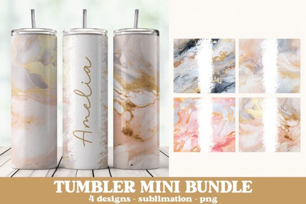 20oz Tumbler Wrap Bundle - Marble Tumblers Online Hot Sale