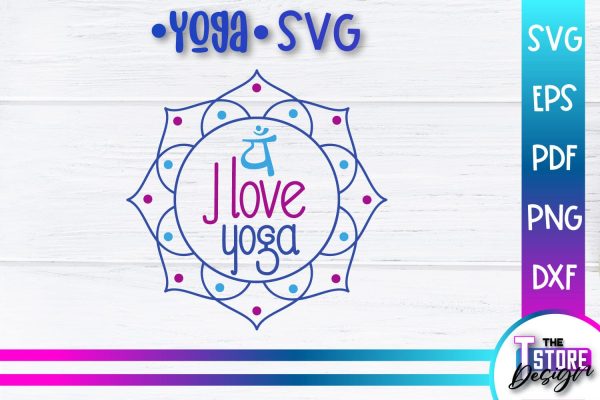 Yoga Quotes SVG Design | Sport SVG | Meditation Quotes | SVG File v.1 Fashion