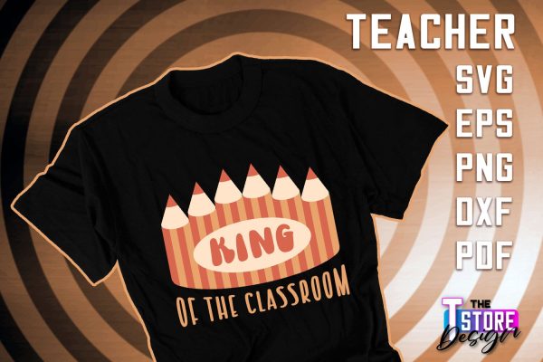 Teacher SVG Design | Funny Quotes SVG Design | School SVG v.2 Fashion