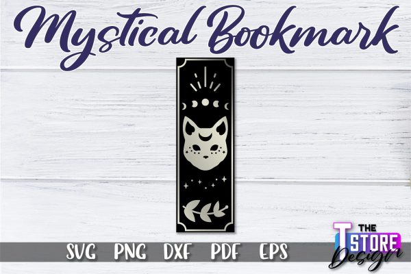 Mystical Bookmark SVG | Mystical Symbols SVG | Book Lover Sale