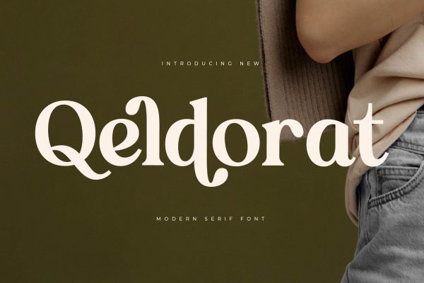 Qeldorat - Modern Serif Font Supply