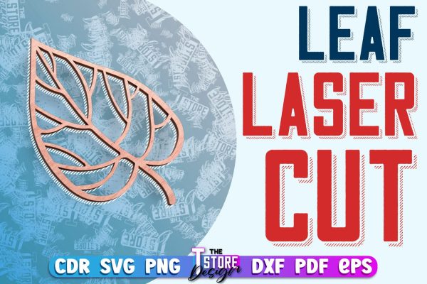 Leaf Laser Cut Design | Floral Laser Cut SVG Design | CNC File Online Hot Sale