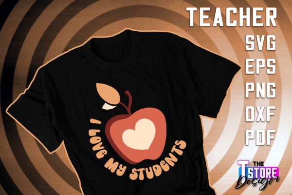Teacher SVG Design | Funny Quotes SVG Design | School SVG v.2 Supply