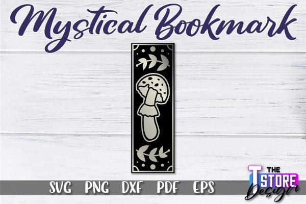 Mystical Bookmark SVG | Mystical Symbols SVG | Book Lover Online