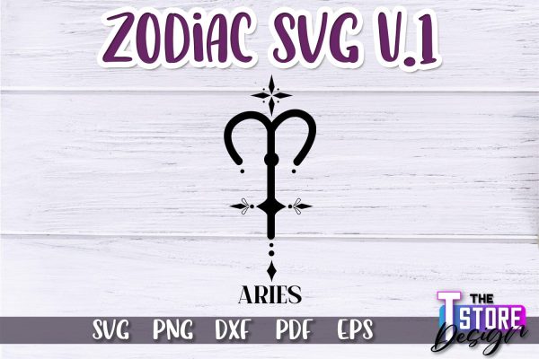 Zodiac SVG Design | Astrology Design | SVG Design v.1 For Cheap