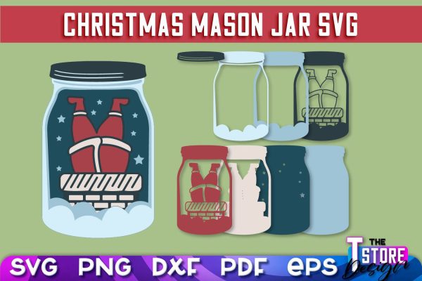 Mason Jar SVG | Kitchen Design | 3D Paper Mason Jar Online Sale