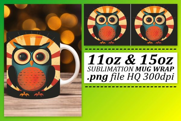 Vintage Vibes Creature Print Mug Art Online Hot Sale