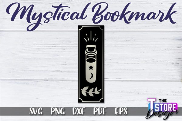 Mystical Bookmark SVG | Mystical Symbols SVG | Book Lover For Sale