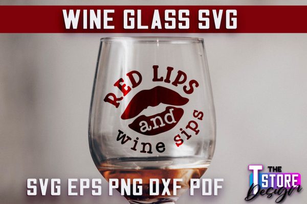 Wine Glass SVG Design | Alcohol SVG Quotes | Glass SVG Quotes For Sale