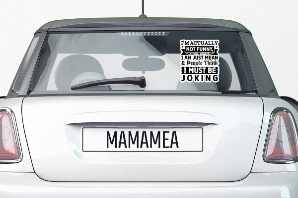 I m Actually Not Funny I Am Just Mean & People Think I Must Be Joking-01 Online Sale