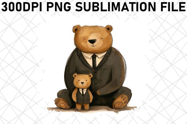 Heartwarming Mama Bear Love: Mother s Day Sublimation For Sale