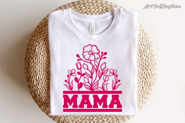 Mama Spring Flowers svg Online now