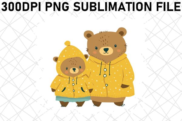 Snuggly Mama Bear: Mother s Day Sublimation Fashion