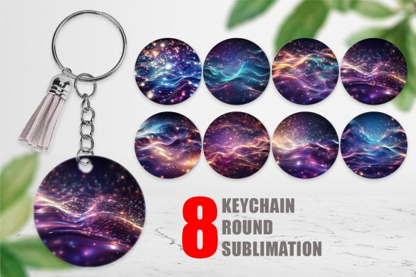 Keychain Particles Light Fashion