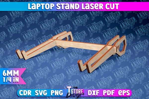 Laptop Stand Laser Cut | Stand SVG Design | CNC Files Online Hot Sale