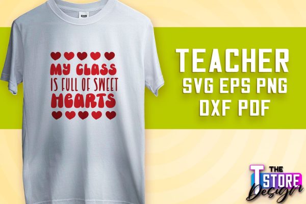 Teacher SVG Design | Funny Quotes SVG Design | School SVG v.1 Sale