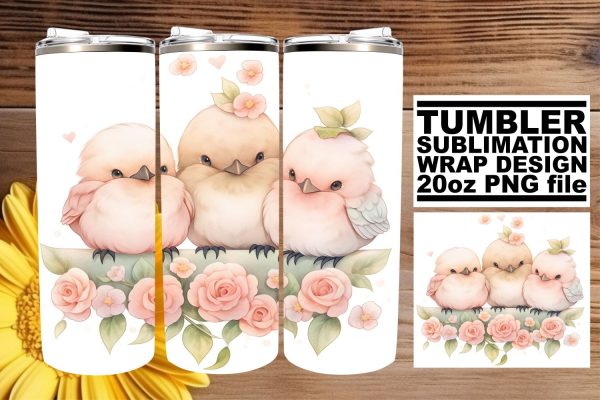 Joyful Birdsong Sublimation Design For Cheap