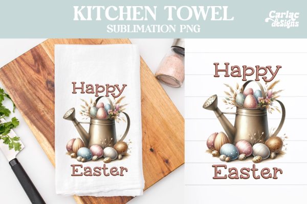 Easter Kitchen Towel Sublimation Online Hot Sale
