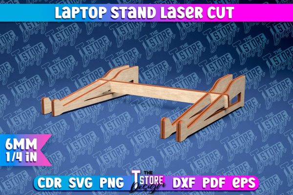Laptop Stand Laser Cut | Stand SVG Design | CNC Files Online Hot Sale