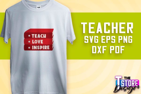 Teacher SVG Design | Funny Quotes SVG Design | School SVG v.1 Sale