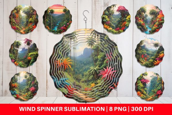 Wind Spinner Summer Jungle For Sale