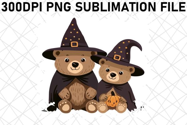 Mommy Bear and Cub: Mother s Day Sublimation Design Online