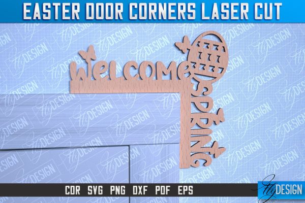 Easter Door Corners | Door Corners Design | CNC File For Cheap