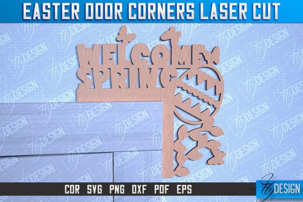 Easter Door Corners | Door Corners Design | CNC File For Discount