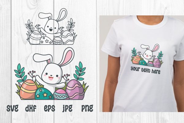 Funny Bunny Easter, easter egg svg, dxf, png, jpg, eps Cheap