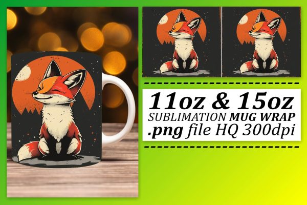 Retro Animals Mug Sublimation For Cheap