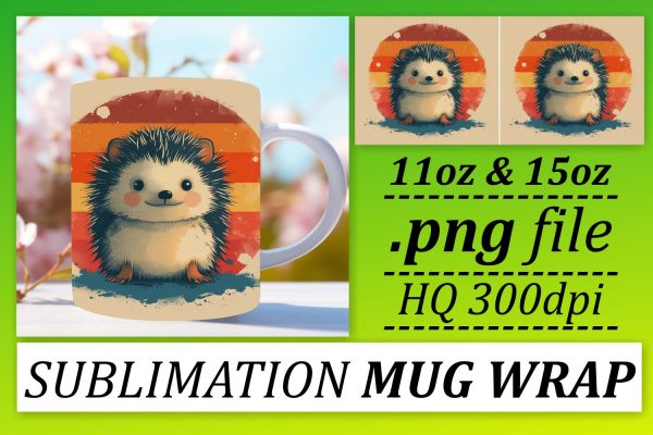 Retro Charm Animal Mug Art Online Sale