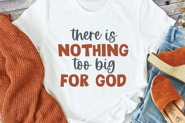 Christian T-shirt Design | Jesus Quotes SVG Cut file on Sale