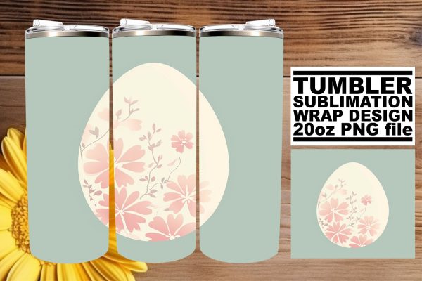 Happy Easter Tumbler Design Discount
