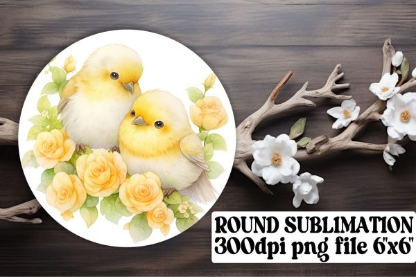 Elegant Bird Sublimation Set Cheap