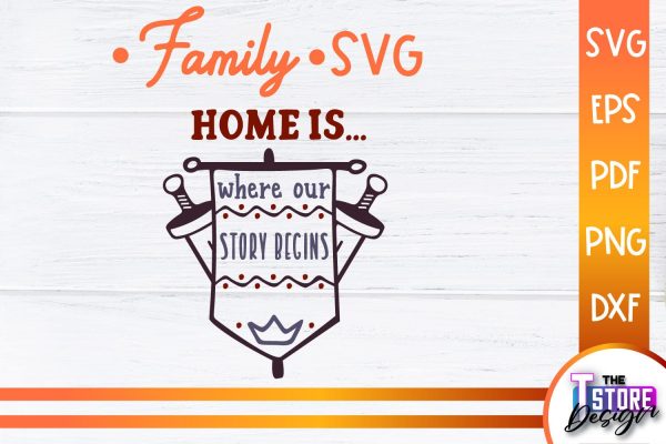 Family SVG | Family Quotes Design | Print SVG v.2 Fashion